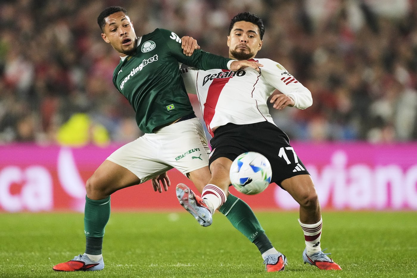 Palmeiras beats River Plate 2-1 in Copa Libertadores quarterfinal 1st leg | iNFOnews.ca