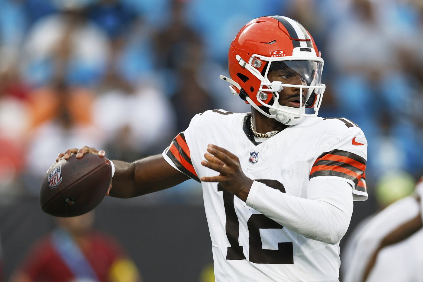 Browns' Shedeur Sanders impressive in NFL preseason debut, tosses 2 TD passes in win over Panthers | iNFOnews.ca