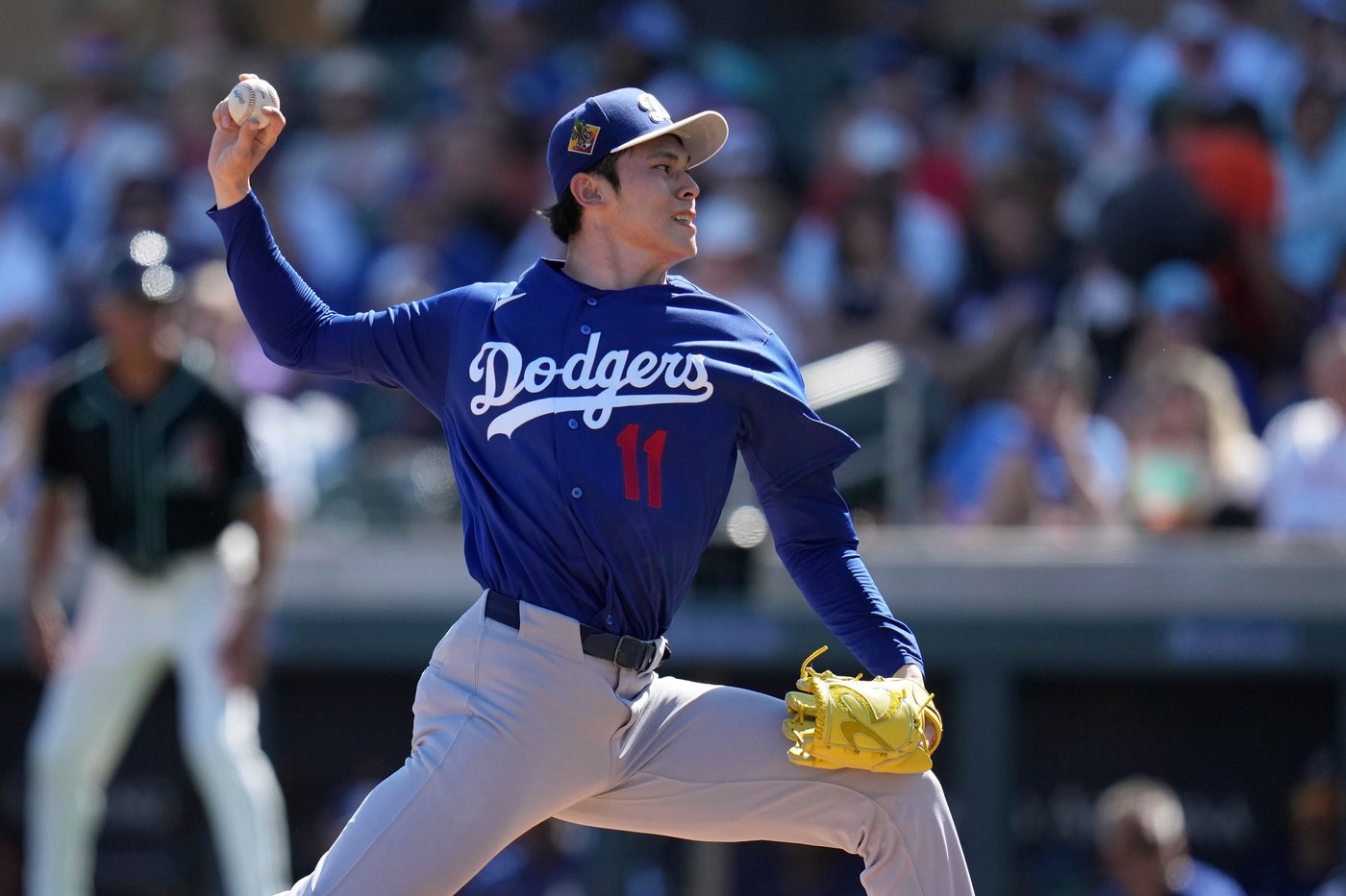 Dodgers' Roki Sasaki erratic in first spring training outing, gives up 3 runs over 1 1/3 innings | iNFOnews.ca Dodgers' Roki Sasaki erratic in first spring training outing, gives up 3 runs over 1 1/3 innings | iNFOnews.ca
