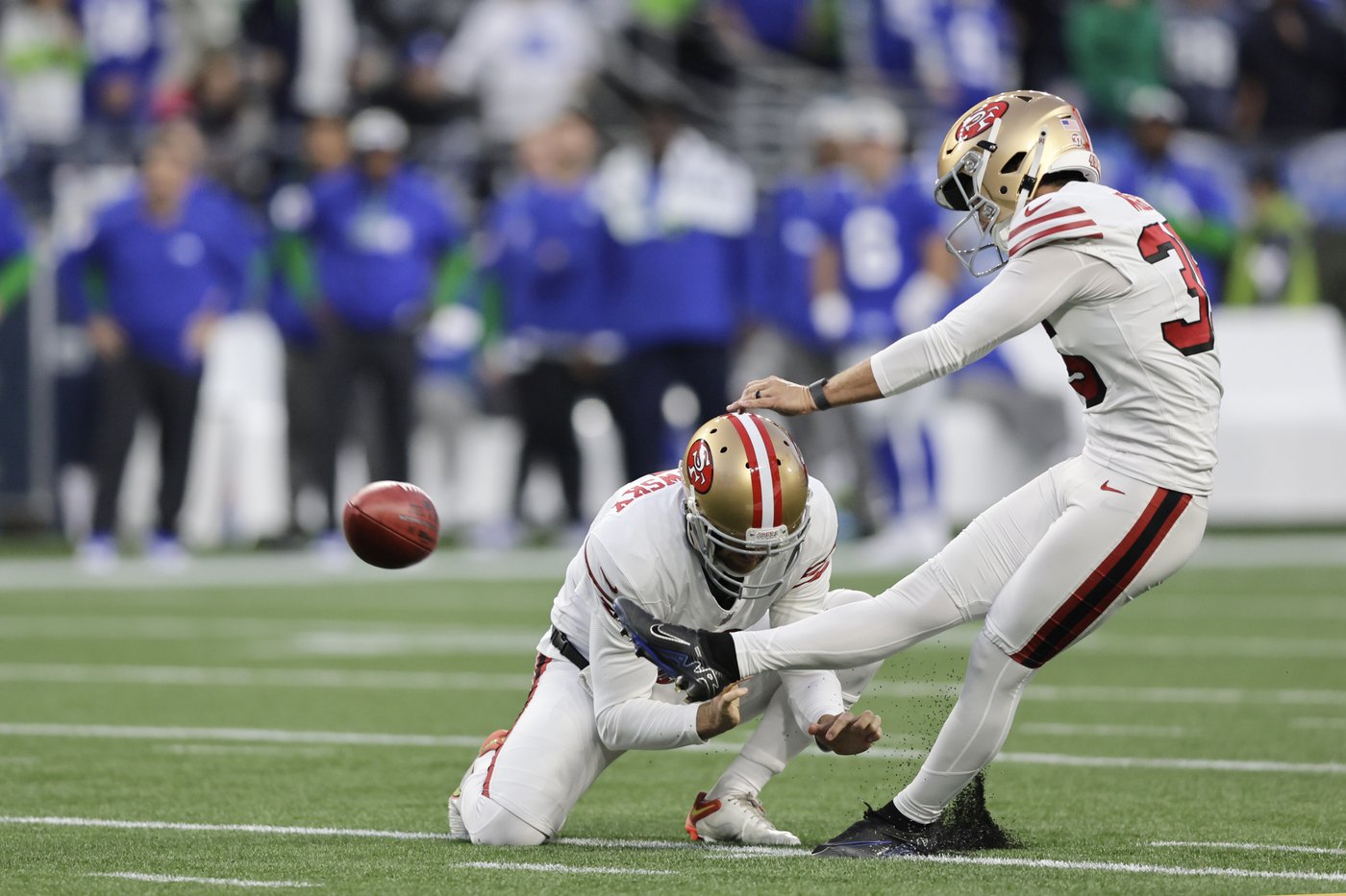 Wright prepared for Hurricane Milton, then for the Seahawks as the 49ers' new kicker | iNFOnews.ca Wright prepared for Hurricane Milton, then for the Seahawks as the 49ers' new kicker | iNFOnews.ca