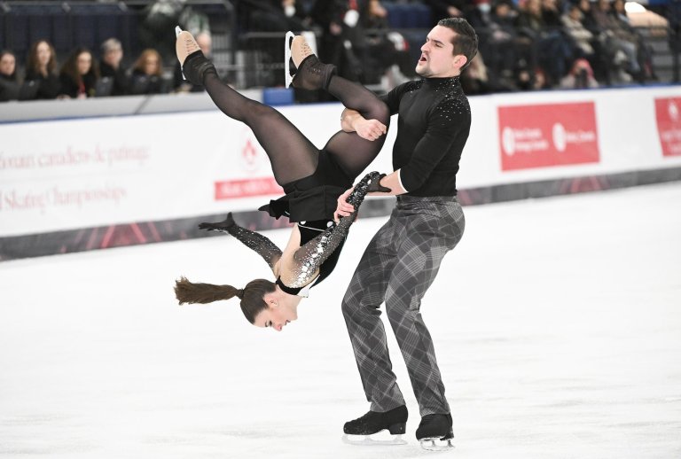 Canadian ice dancers Lauriault, Le Gac finish sixth at Grand Prix de France | iNFOnews.ca