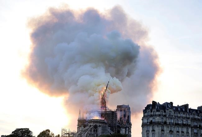 Toronto archbishop laments fire ravaging Notre Dame Cathedral in Paris | iNFOnews.ca Toronto archbishop laments fire ravaging Notre Dame Cathedral in Paris | iNFOnews.ca