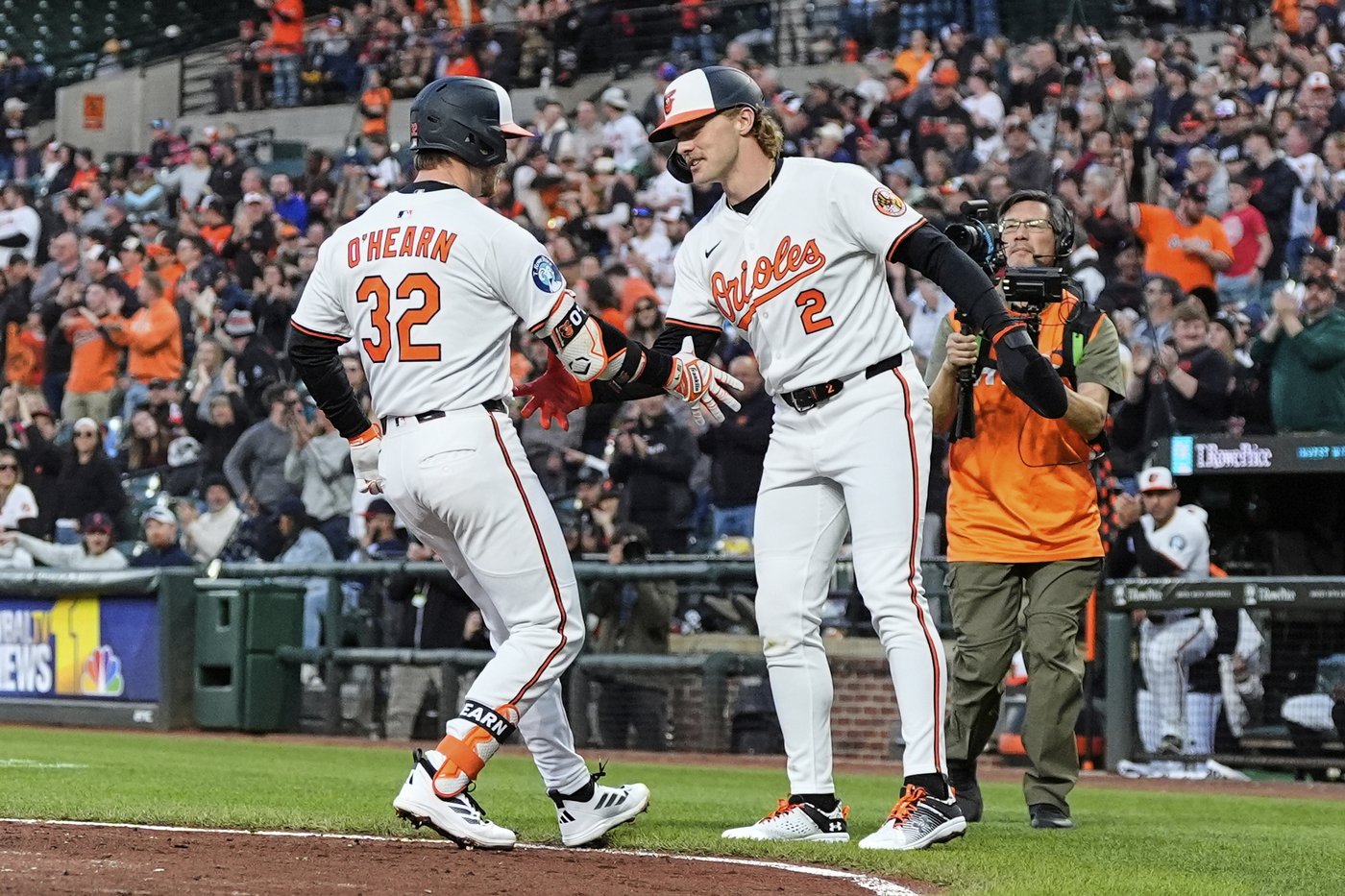 O'Hearn's go-ahead, 3-run homer lifts Orioles over Guardians 6-2 for 1st series win this year | iNFOnews.ca