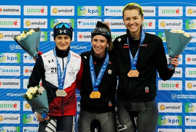 Canada's Blondin captures pair of gold medals at speedskating World Cup | iNFOnews.ca