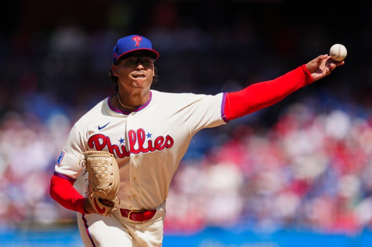 Jesús Luzardo throws a 2-hit shutout, Phillies beat Braves 1-0 | iNFOnews.ca