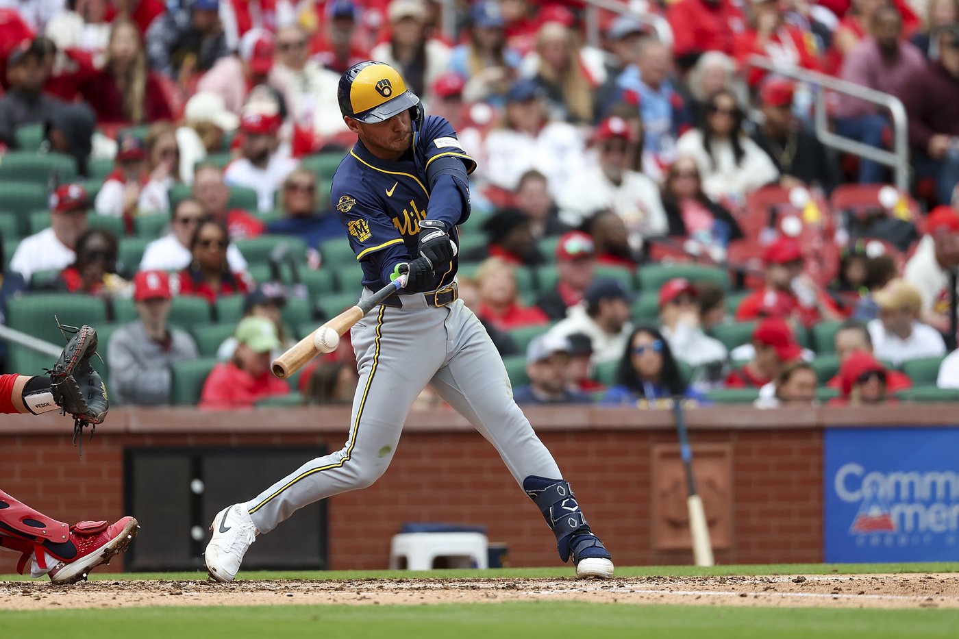 Christian Yelich's 2 hits, 2 RBIs lead Brewers past Cardinals 7-1, avoiding a series sweep | iNFOnews.ca Christian Yelich's 2 hits, 2 RBIs lead Brewers past Cardinals 7-1, avoiding a series sweep | iNFOnews.ca