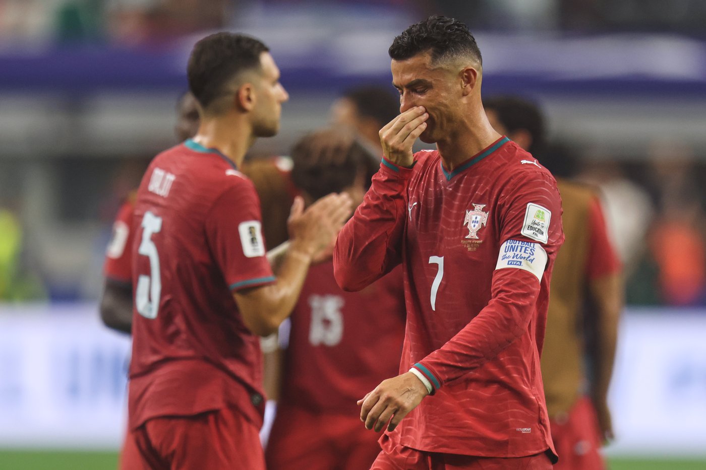 A stoic Cristiano Ronaldo exits last World Cup with 'clear conscience' after Portugal loses to Spain | iNFOnews.ca