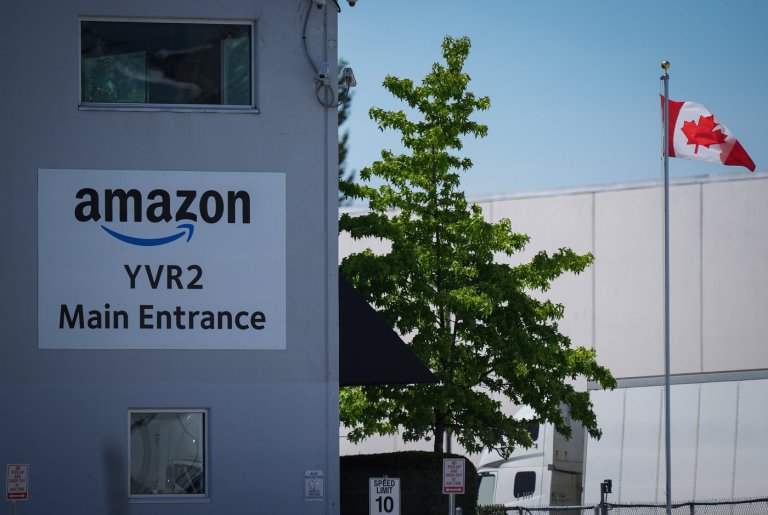 Amazon caused first-contract impasse at unionized fulfilment centre in B.C.: mediator | iNFOnews.ca