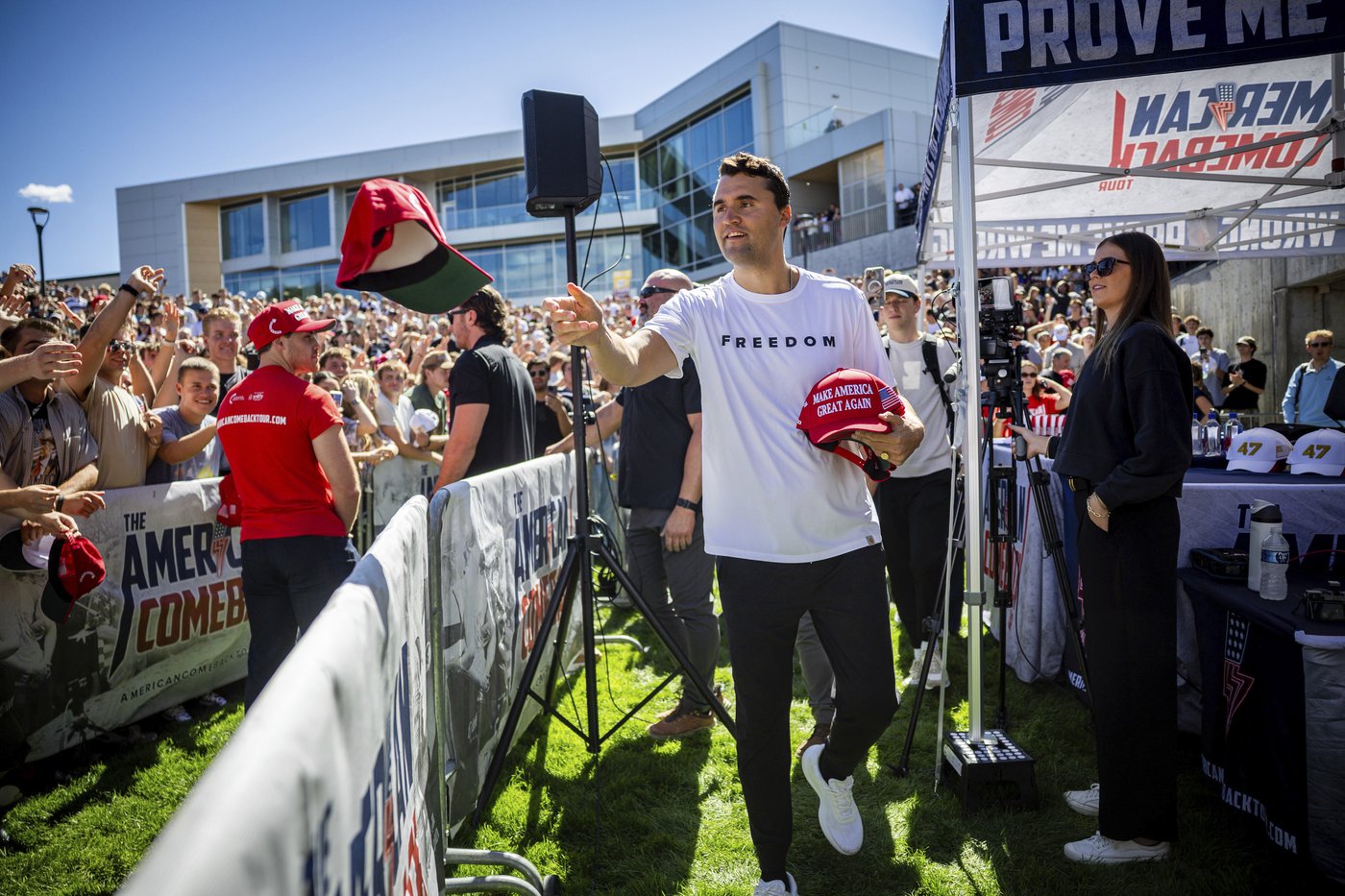 The Latest: Conservative activist Charlie Kirk is fatally shot in Utah and a suspect is on the loose | iNFOnews.ca