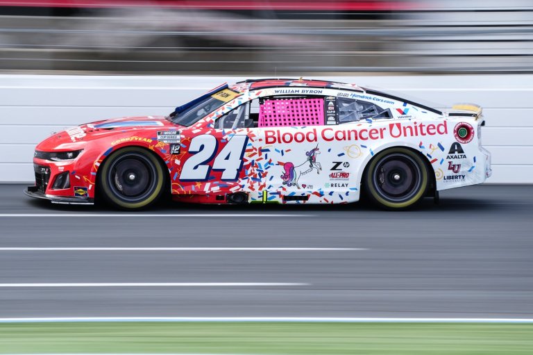 In the thick of NASCAR playoff fight, Byron captures first Cup pole position at Martinsville | iNFOnews.ca In the thick of NASCAR playoff fight, Byron captures first Cup pole position at Martinsville | iNFOnews.ca