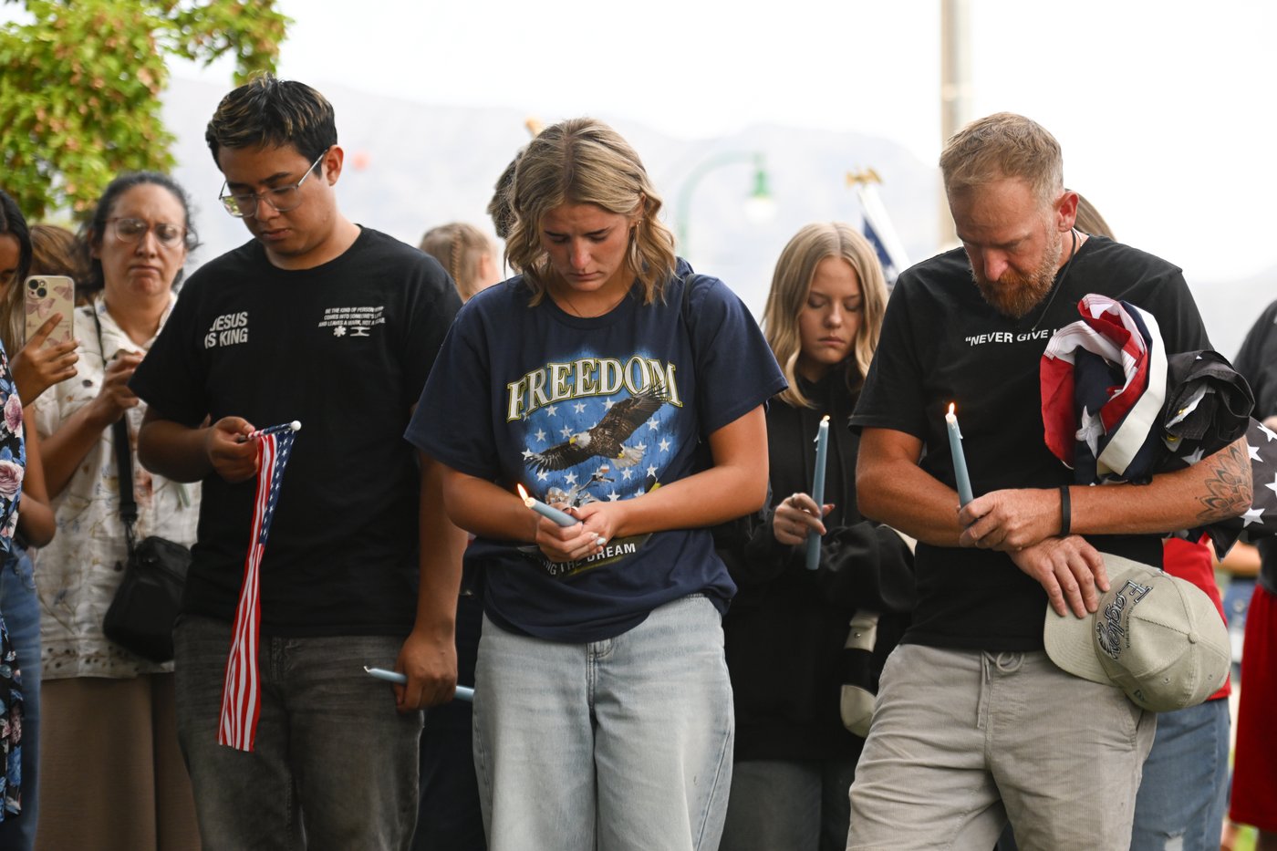 A college campus, a fiery speaker - and then a single gunshot | iNFOnews.ca
