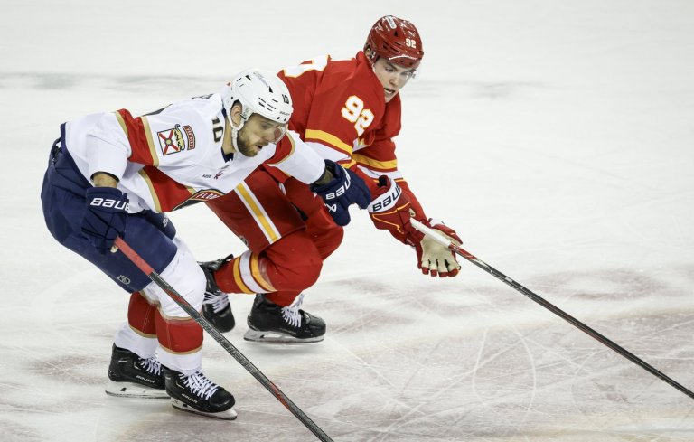 Panthers' Greer suspended three games for shoving Flames' Zary into the boards | iNFOnews.ca