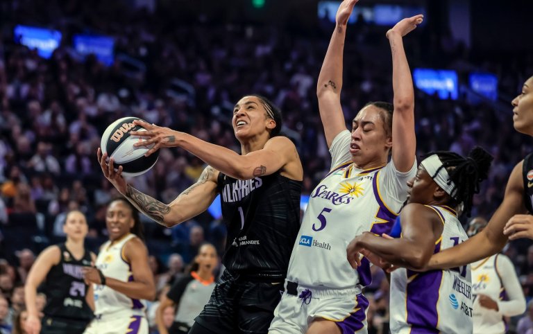 Gabby Williams scores 16 points, Kaila Charles comes off bench for 13, Valkyries top Sparks 78-58 | iNFOnews.ca