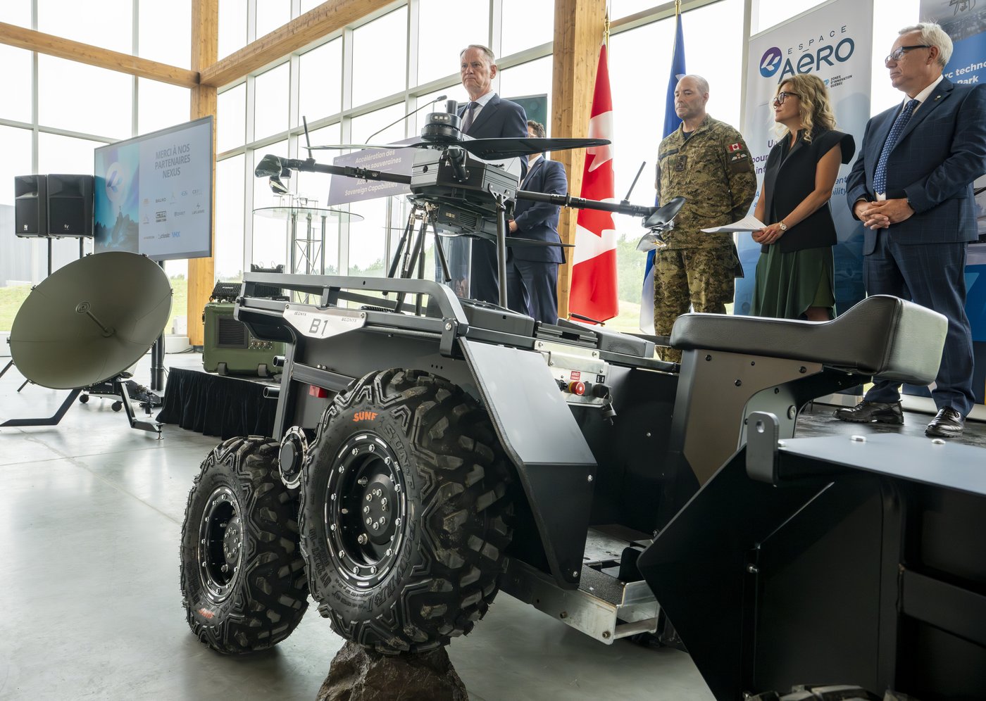 Ottawa to create facility for military drone research in Quebec | iNFOnews.ca