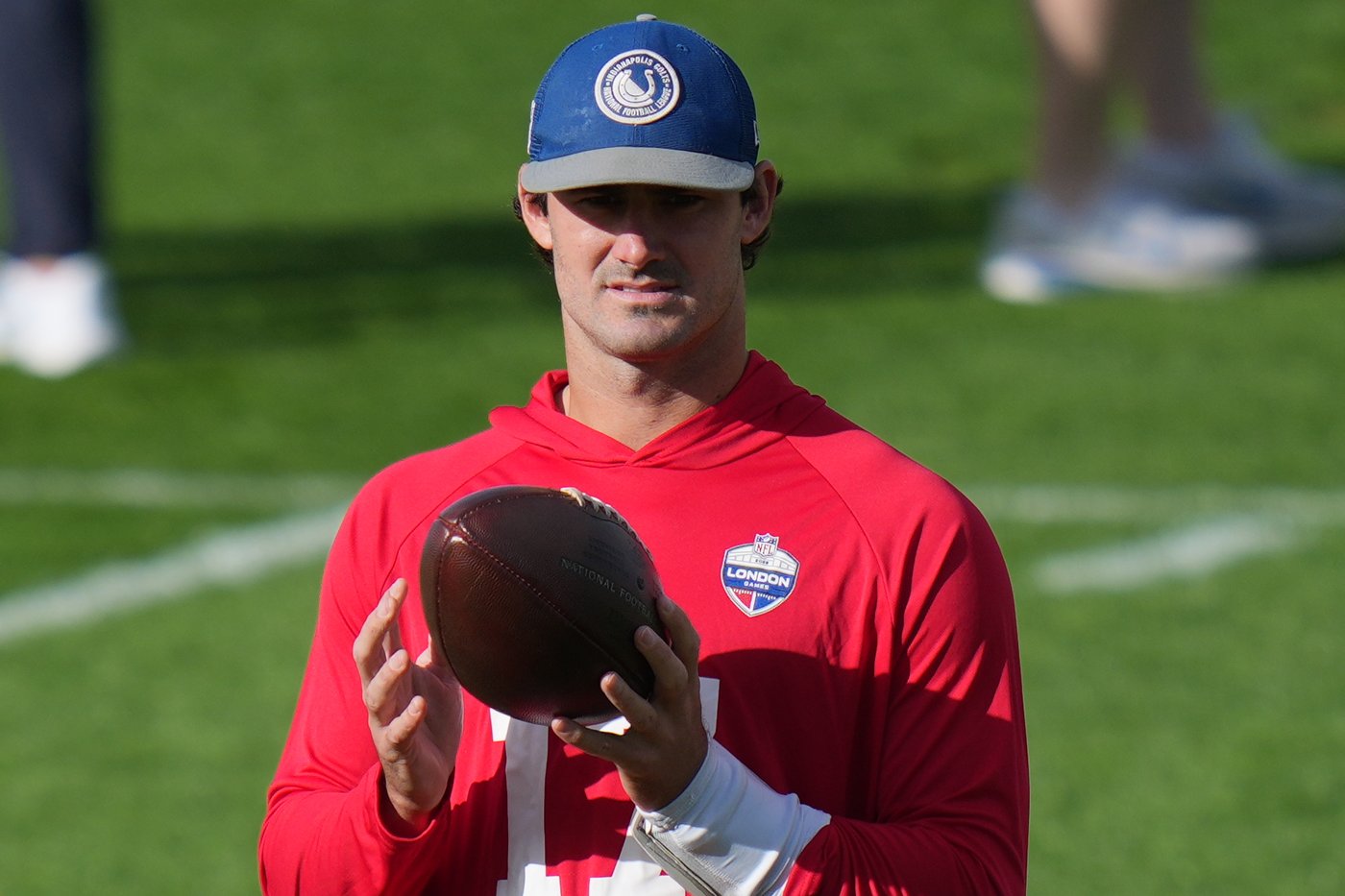 Bernhard Raimann: From Wembley fan watching NFL 'superheroes' to Colts starter ahead of London game | iNFOnews.ca
