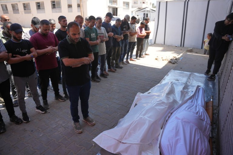 Israeli drone strike kills Palestinian siblings in a Gaza tent camp | iNFOnews.ca