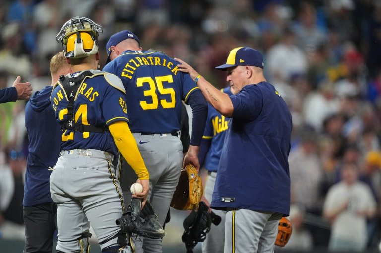 Brewers reliever Brian Fitzpatrick seeks 2nd opinion after getting diagnosed with partial UCL sprain | iNFOnews.ca