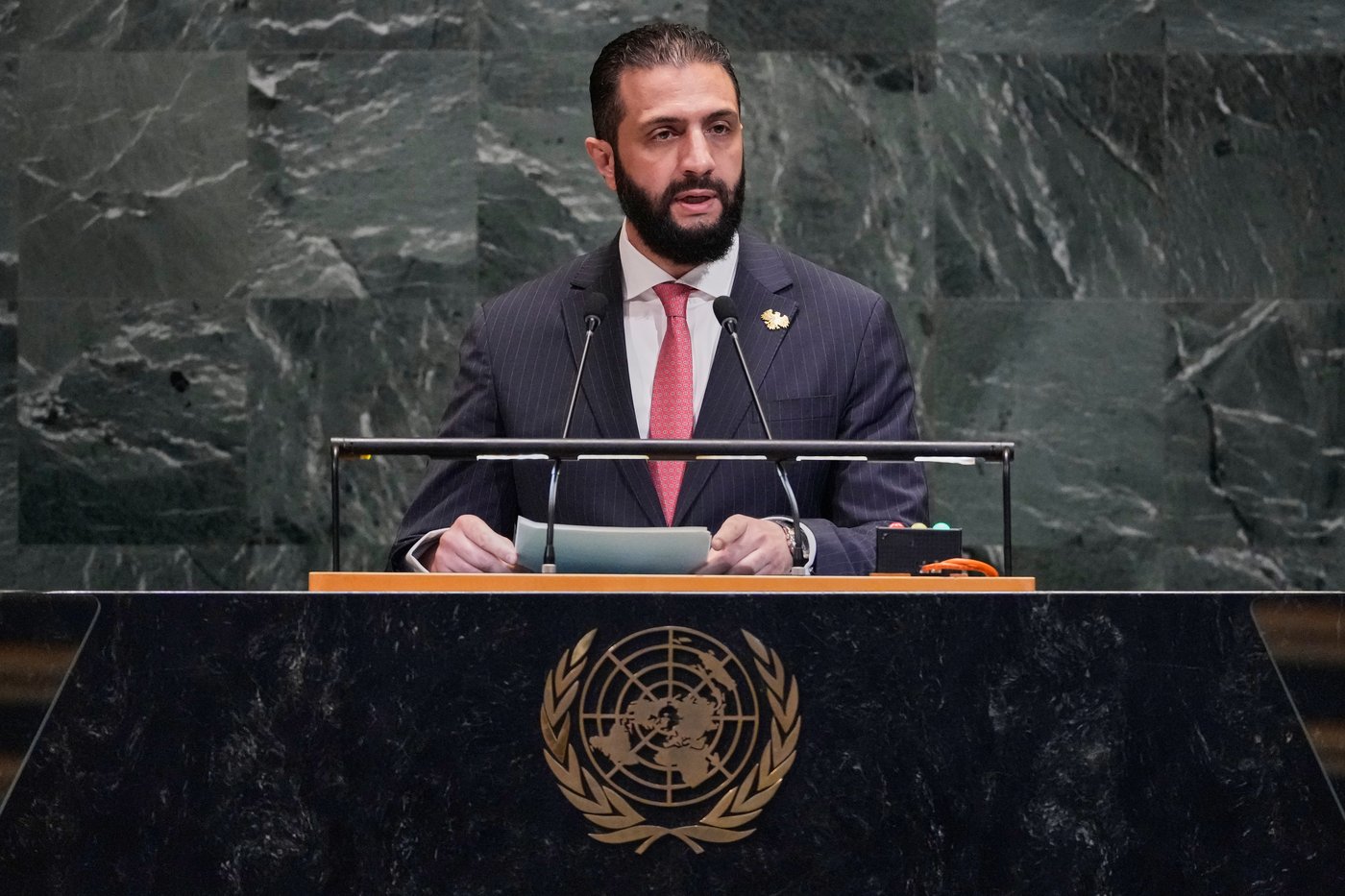 For the first time in nearly six decades, a Syrian president steps up to speak at the UN | iNFOnews.ca For the first time in nearly six decades, a Syrian president steps up to speak at the UN | iNFOnews.ca