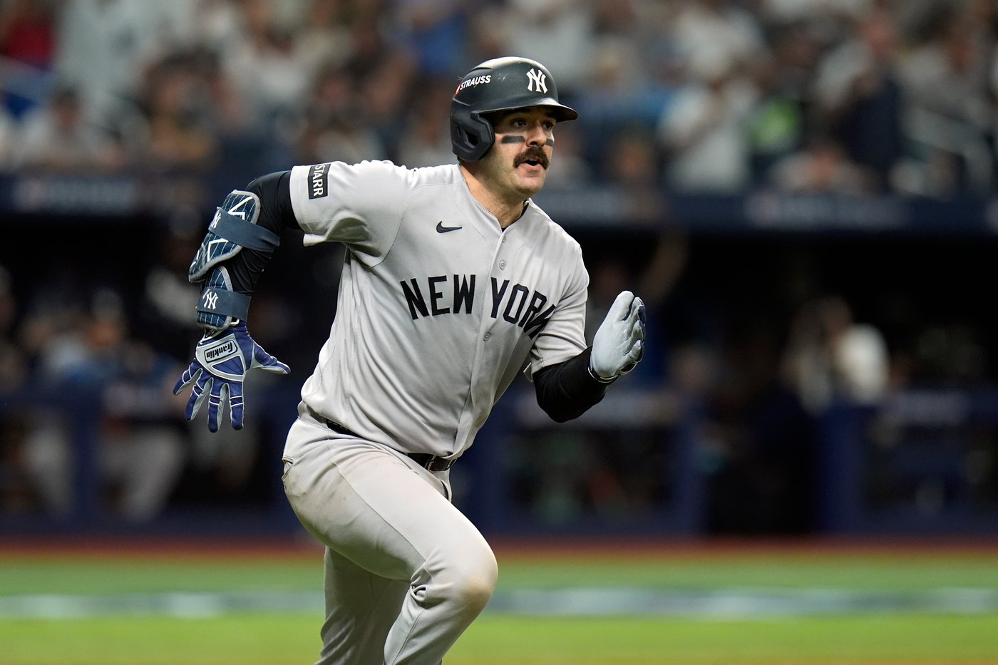 Austin Wells' baserunning blunder costs Yankees in Division Series opener, a 1-0 loss to Rays | iNFOnews.ca Austin Wells' baserunning blunder costs Yankees in Division Series opener, a 1-0 loss to Rays | iNFOnews.ca