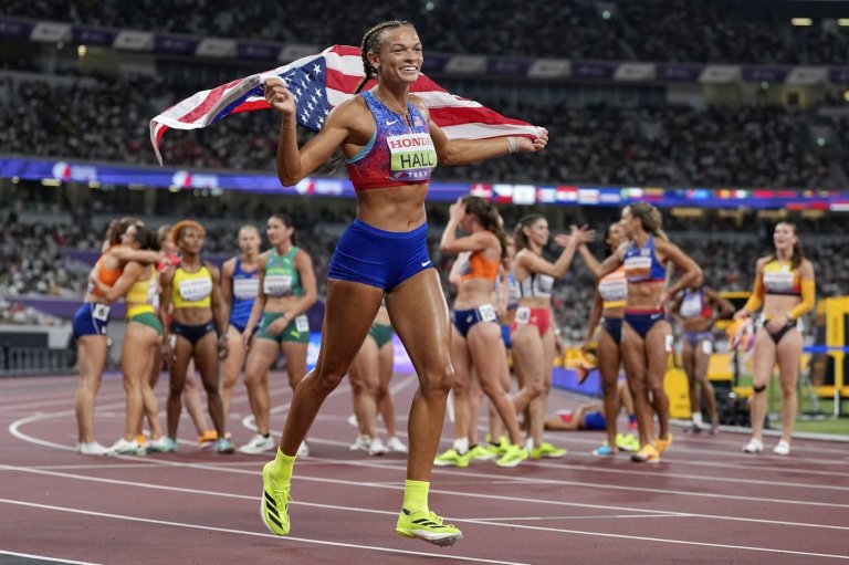 Anna Hall joins Jackie Joyner-Kersee as a US heptathlon world champion | iNFOnews.ca