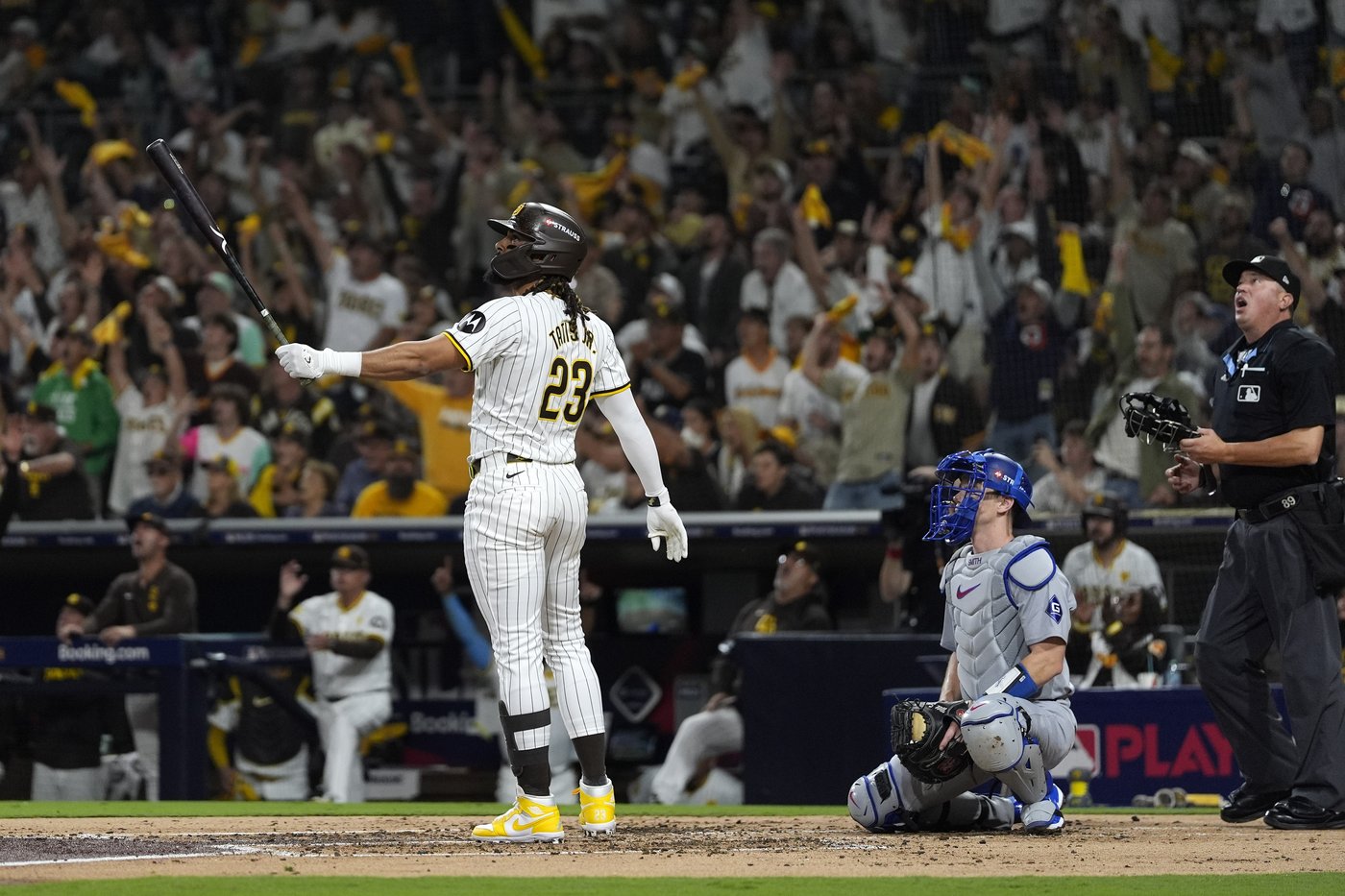 Tatis homers again as the Padres beat the Dodgers 6-5 for a 2-1 NLDS lead | iNFOnews.ca