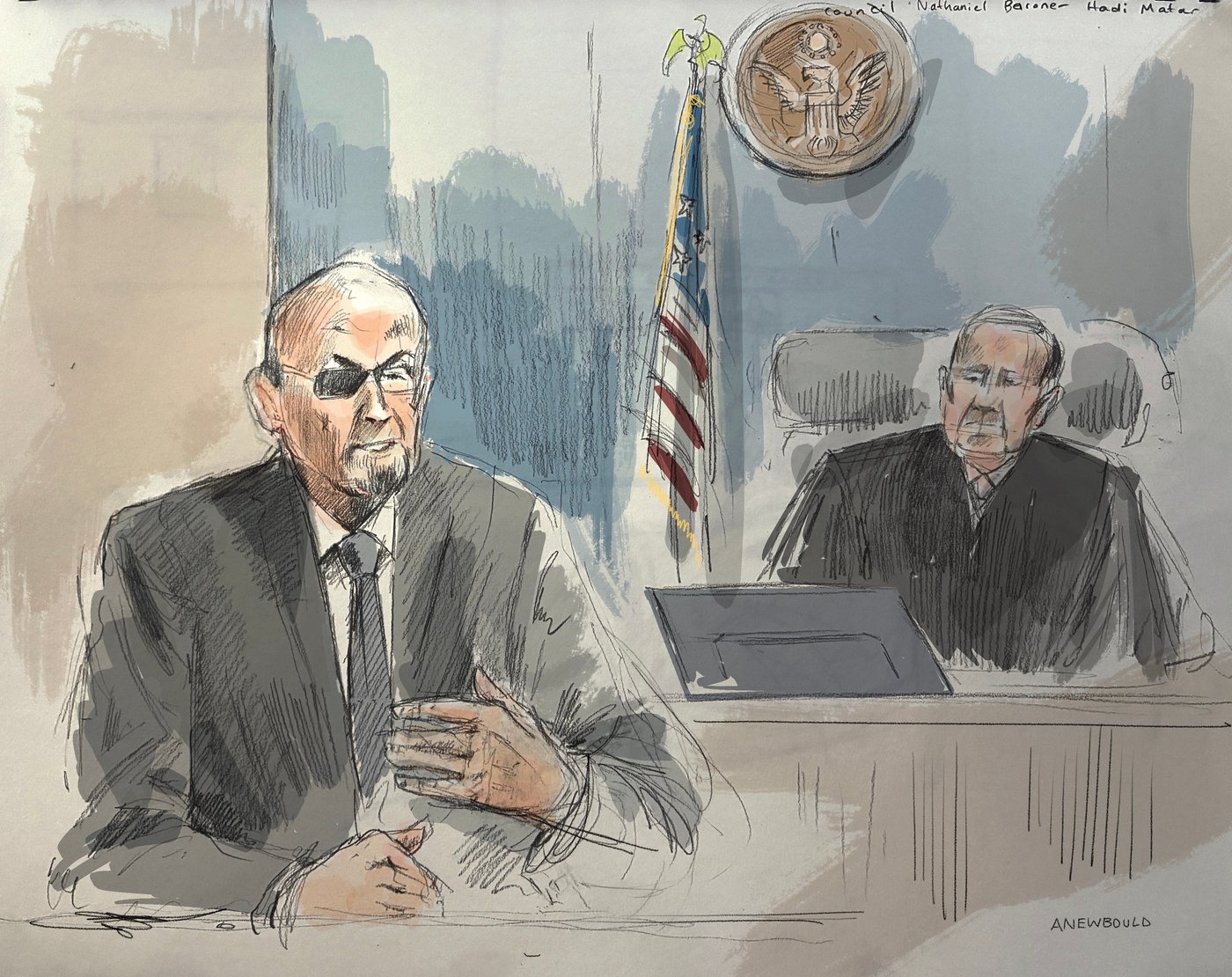 Defendant in Salman Rushdie stabbing declines to testify in terrorism trial | iNFOnews.ca Defendant in Salman Rushdie stabbing declines to testify in terrorism trial | iNFOnews.ca