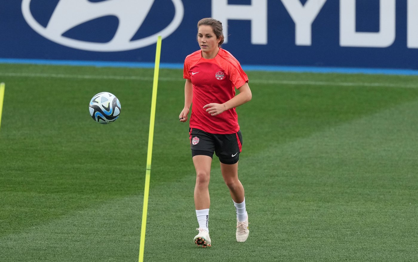 Former player Diana Matheson seeing the other side of life in camp with Canada | iNFOnews.ca