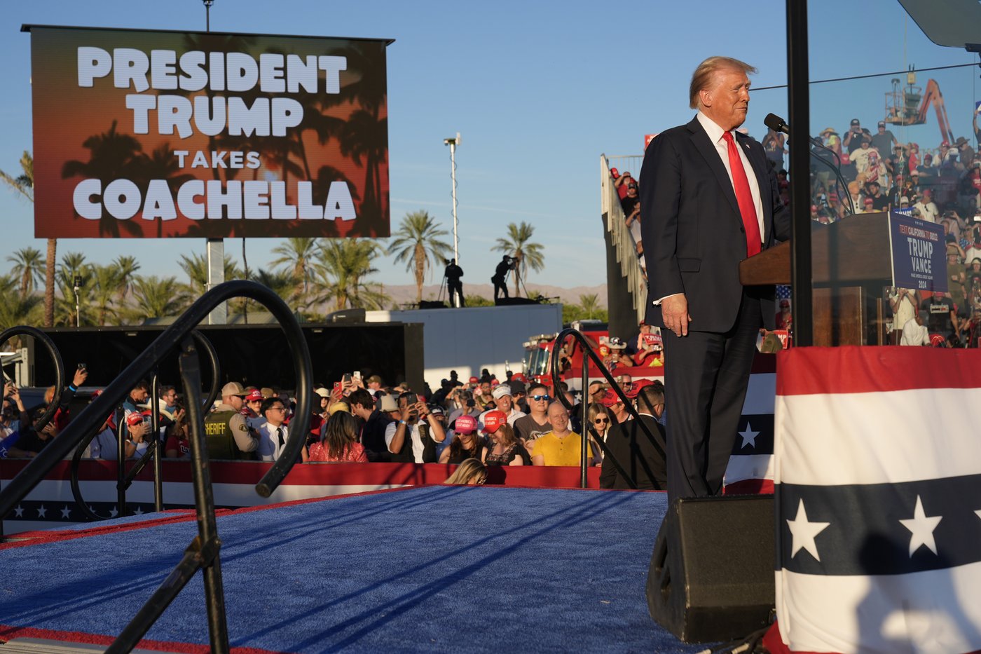 Donald Trump holds a rally in California, a state he's almost certain to lose | iNFOnews.ca