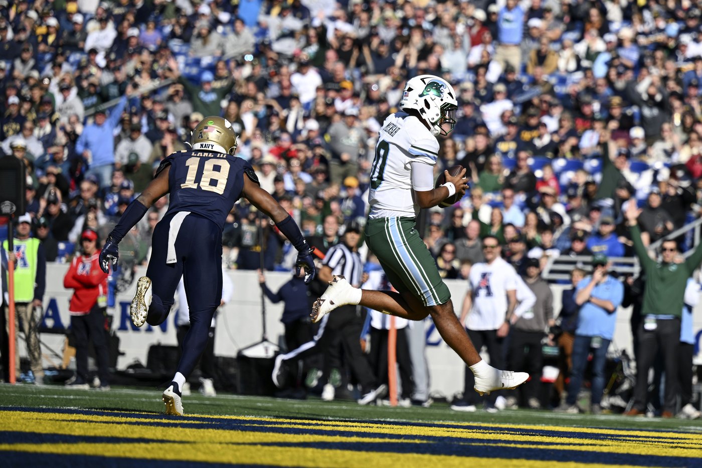No. 25 Tulane routs Navy 35-0 to clinch a spot in the AAC championship game | iNFOnews.ca No. 25 Tulane routs Navy 35-0 to clinch a spot in the AAC championship game | iNFOnews.ca