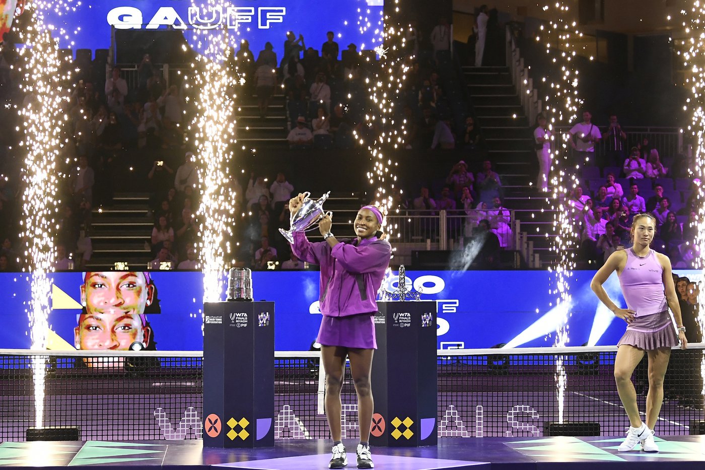 Coco Gauff's WTA Finals title ends her season with a $4.8 million check and a big turnaround | iNFOnews.ca