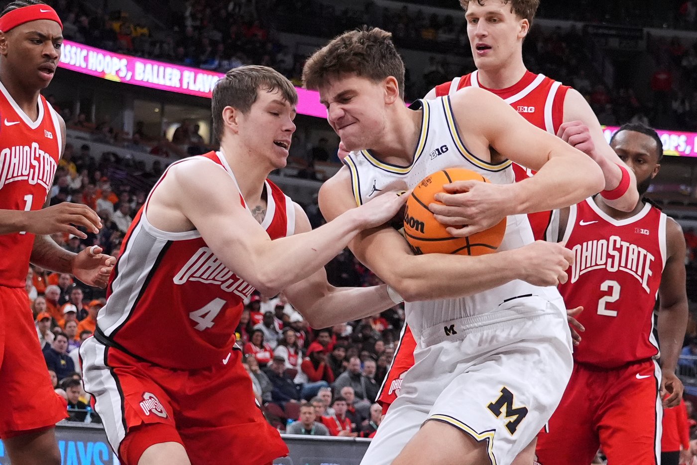 Aday Mara helps No. 3 Michigan edge Ohio State 71-67 in the Big Ten Tournament | iNFOnews.ca