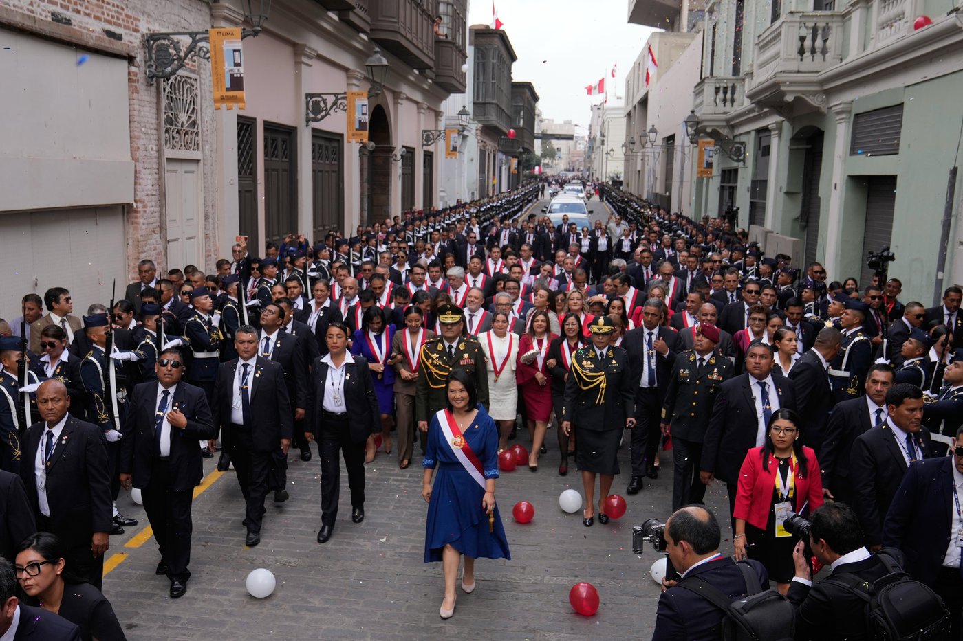 Keiko Fujimori is inaugurated as Peru's president following a narrow election victory | iNFOnews.ca