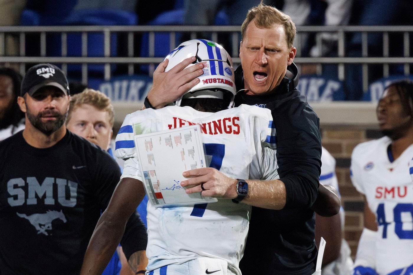Kevin Jennings unexpectedly got to stay home, QB now in final season at SMU as Heisman hopeful | iNFOnews.ca