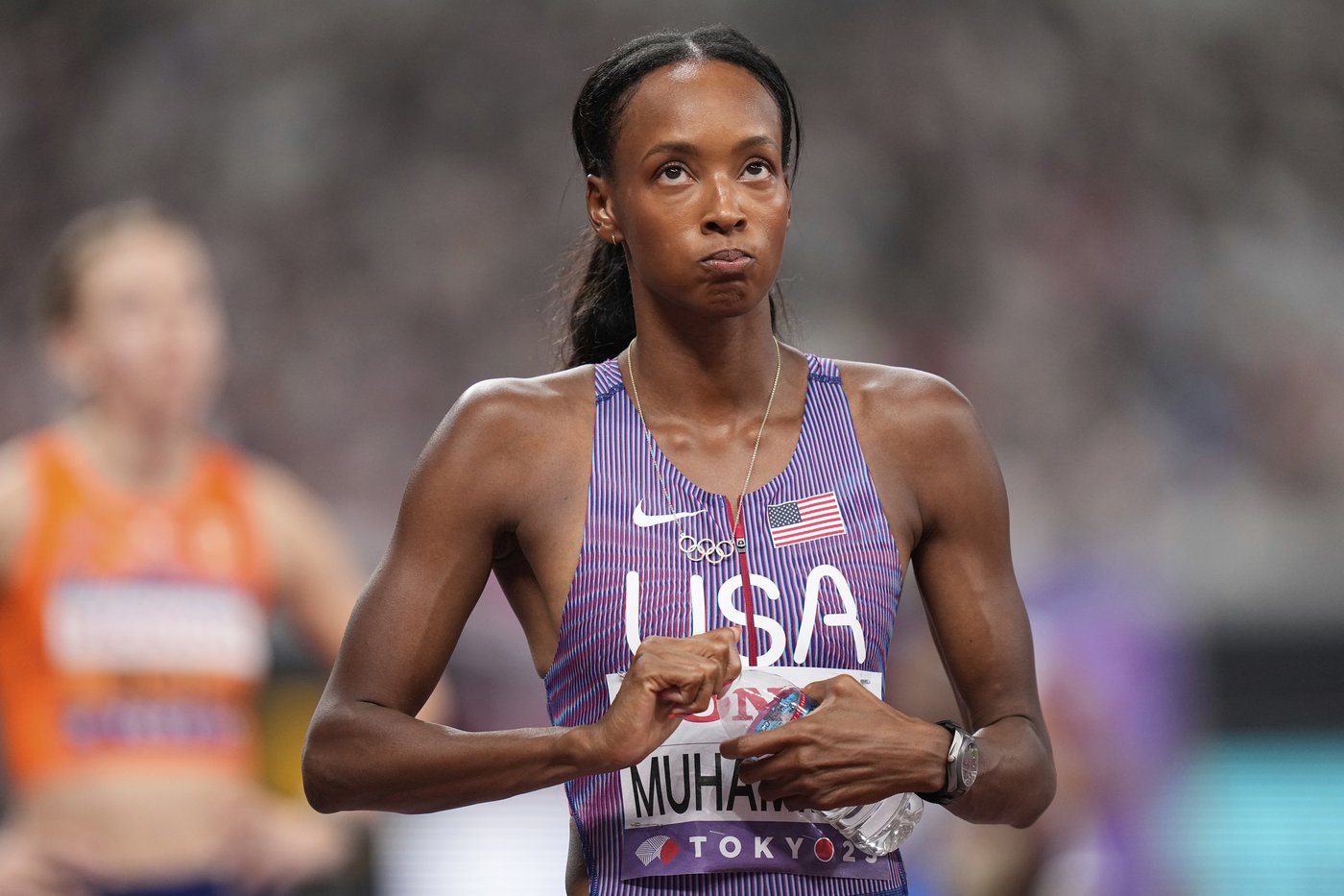 Dalilah Muhammad, former 400 hurdles record holder and Olympic champion, saying farewell in Tokyo | iNFOnews.ca