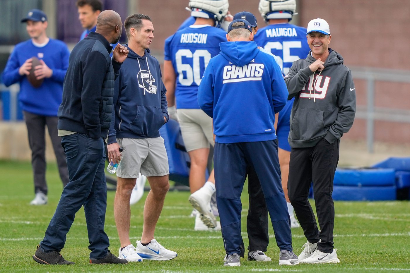 John Harbaugh considers his first Giants rookie minicamp a rehearsal more than a competition | iNFOnews.ca John Harbaugh considers his first Giants rookie minicamp a rehearsal more than a competition | iNFOnews.ca