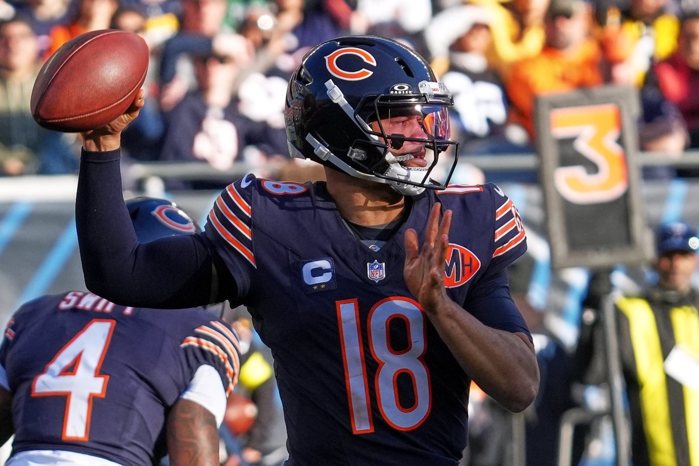 Bears QB Caleb Williams maintaining focus going into matchup against Eagles | iNFOnews.ca Bears QB Caleb Williams maintaining focus going into matchup against Eagles | iNFOnews.ca