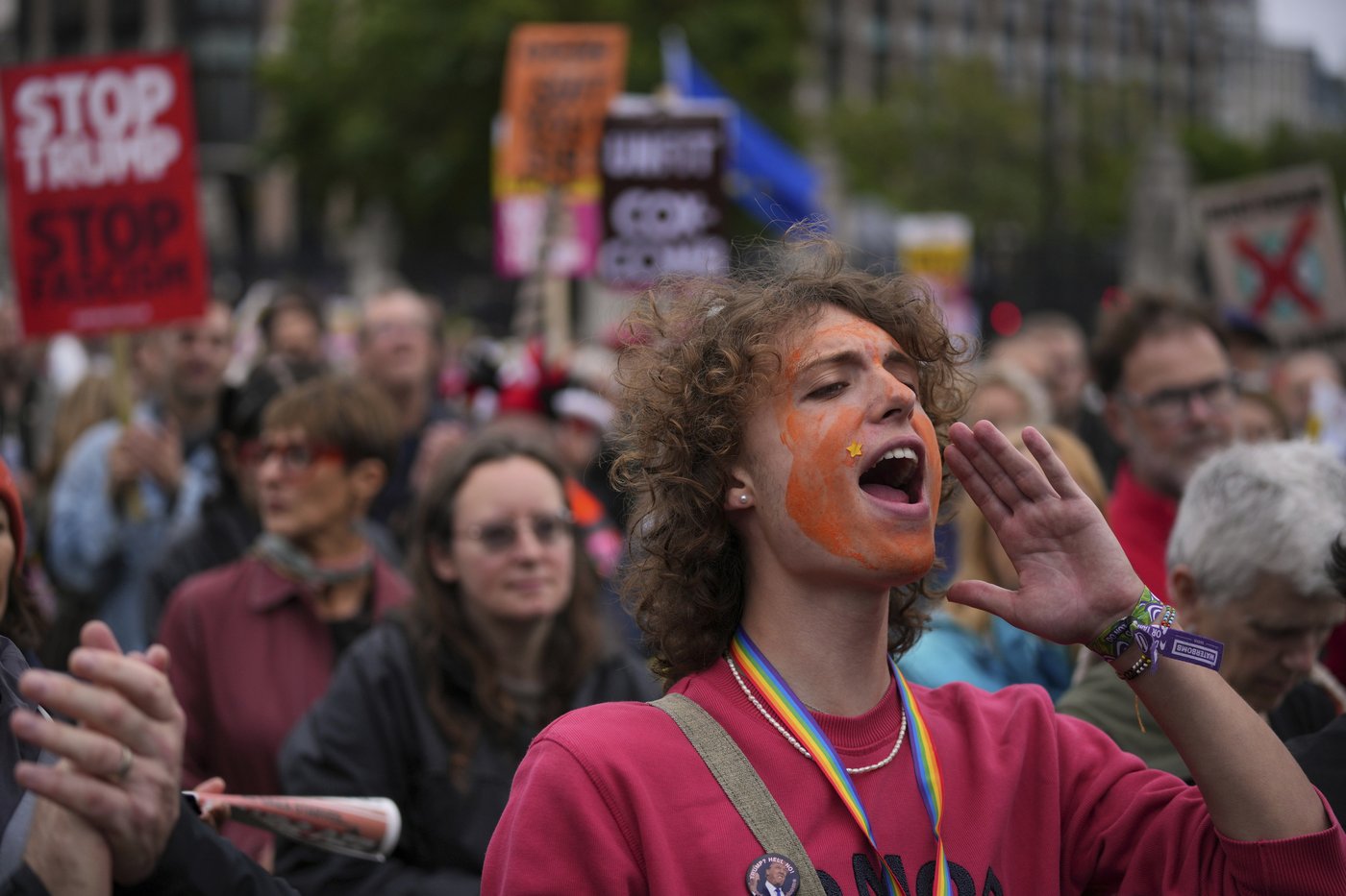 Trump's second state visit to the UK meets with protests and arrests | iNFOnews.ca