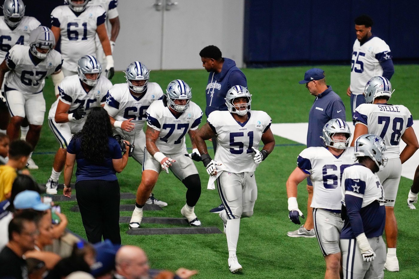 Cowboys have a pretty 'cool' way of tracking the heat as they settle for indoor practices | iNFOnews.ca