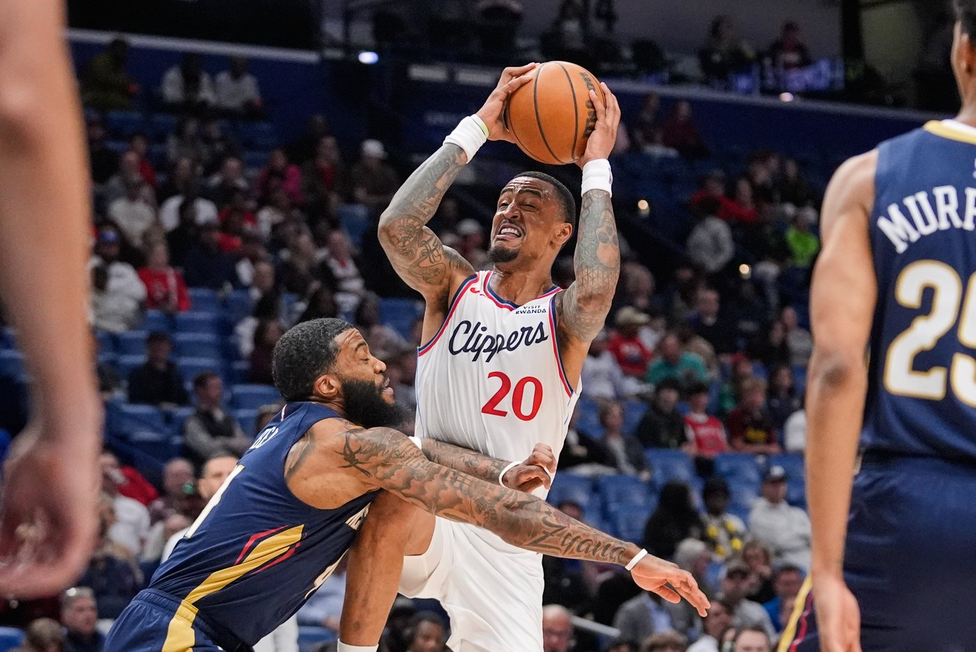Bey scores 25 points and Murphy 23 to pace Pelicans to 124-109 victory over Clippers | iNFOnews.ca Bey scores 25 points and Murphy 23 to pace Pelicans to 124-109 victory over Clippers | iNFOnews.ca