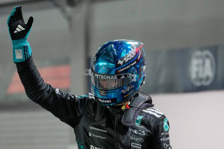 George Russell on pole for F1's Singapore Grand Prix as Verstappen beats McLarens | iNFOnews.ca