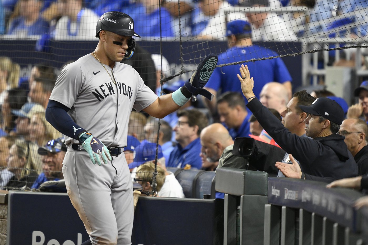 Gerrit Cole tosses playoff gem, shutting down Royals and sending Yankees back to ALCS with 3-1 win | iNFOnews.ca