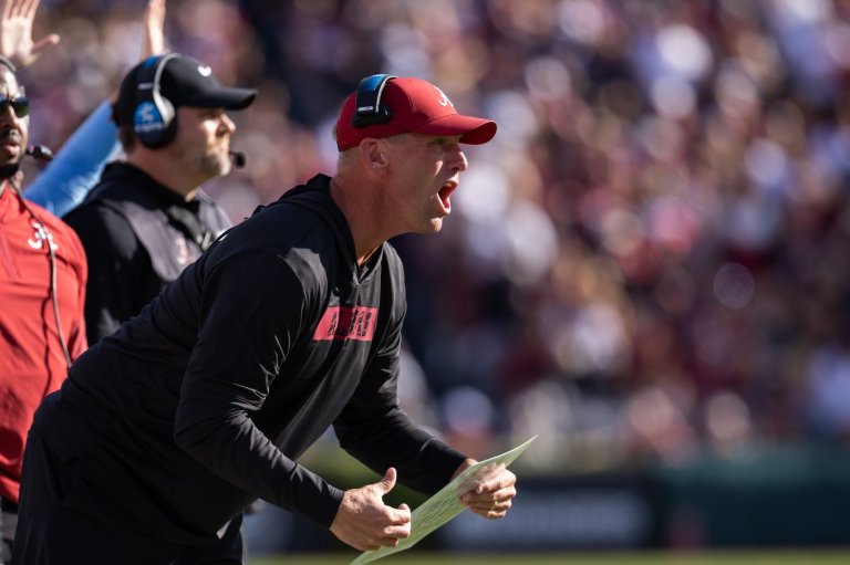 Alabama coach Kalen DeBoer 'definitely evolving' as win streak grows, and it's contagious | iNFOnews.ca Alabama coach Kalen DeBoer 'definitely evolving' as win streak grows, and it's contagious | iNFOnews.ca