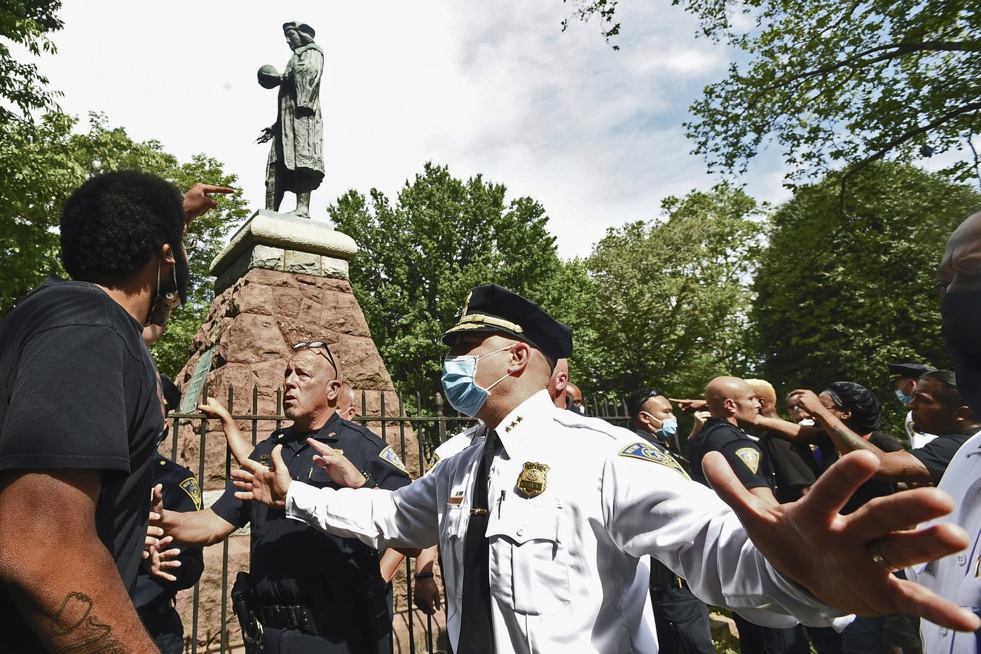 Columbus statue removed from a Connecticut city in 2020 finally finds a home at a new museum | iNFOnews.ca Columbus statue removed from a Connecticut city in 2020 finally finds a home at a new museum | iNFOnews.ca