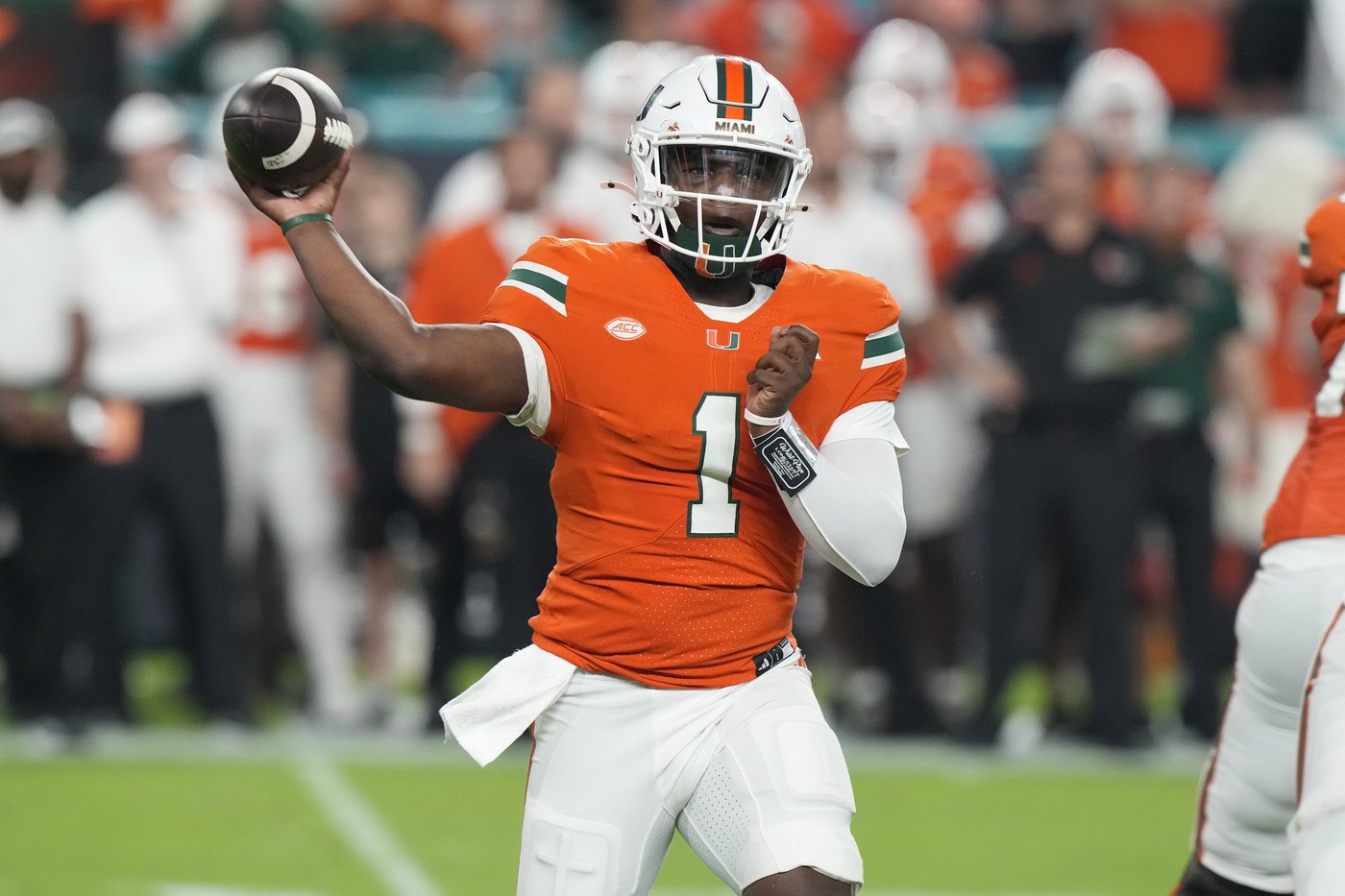 No. 7 Miami survives Virginia Tech 38-34 to remain unbeaten after Hail Mary TD overturned | iNFOnews.ca