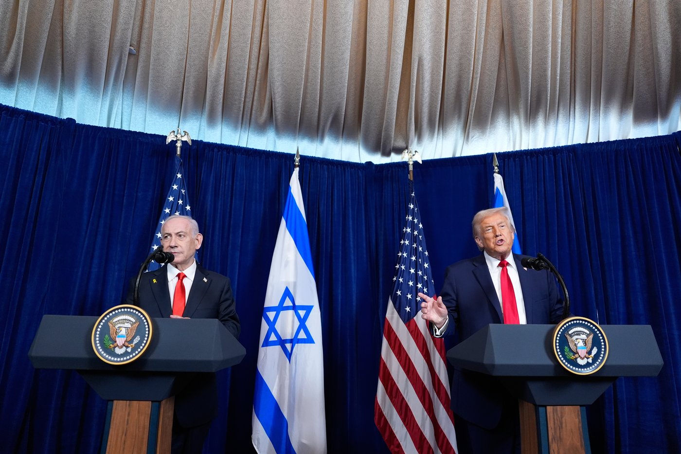 During Netanyahu visit, Trump warns Iran of further US strikes if it reconstitutes nuclear program | iNFOnews.ca