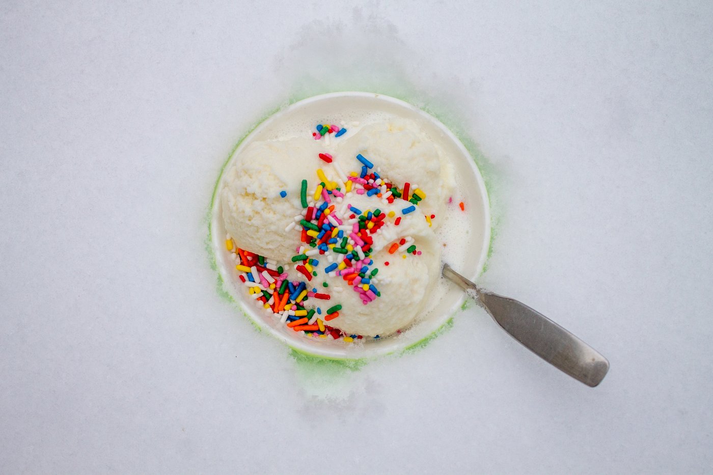 Eating snow cones or snow cream can be a winter delight, if done safely | iNFOnews.ca