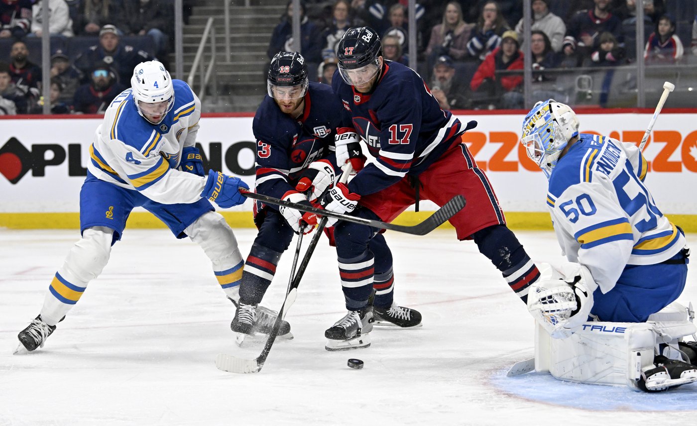 NHL roundup: Haydn Fleury ends 2-year goal drought as Jets edge Blues 3-2 | iNFOnews.ca