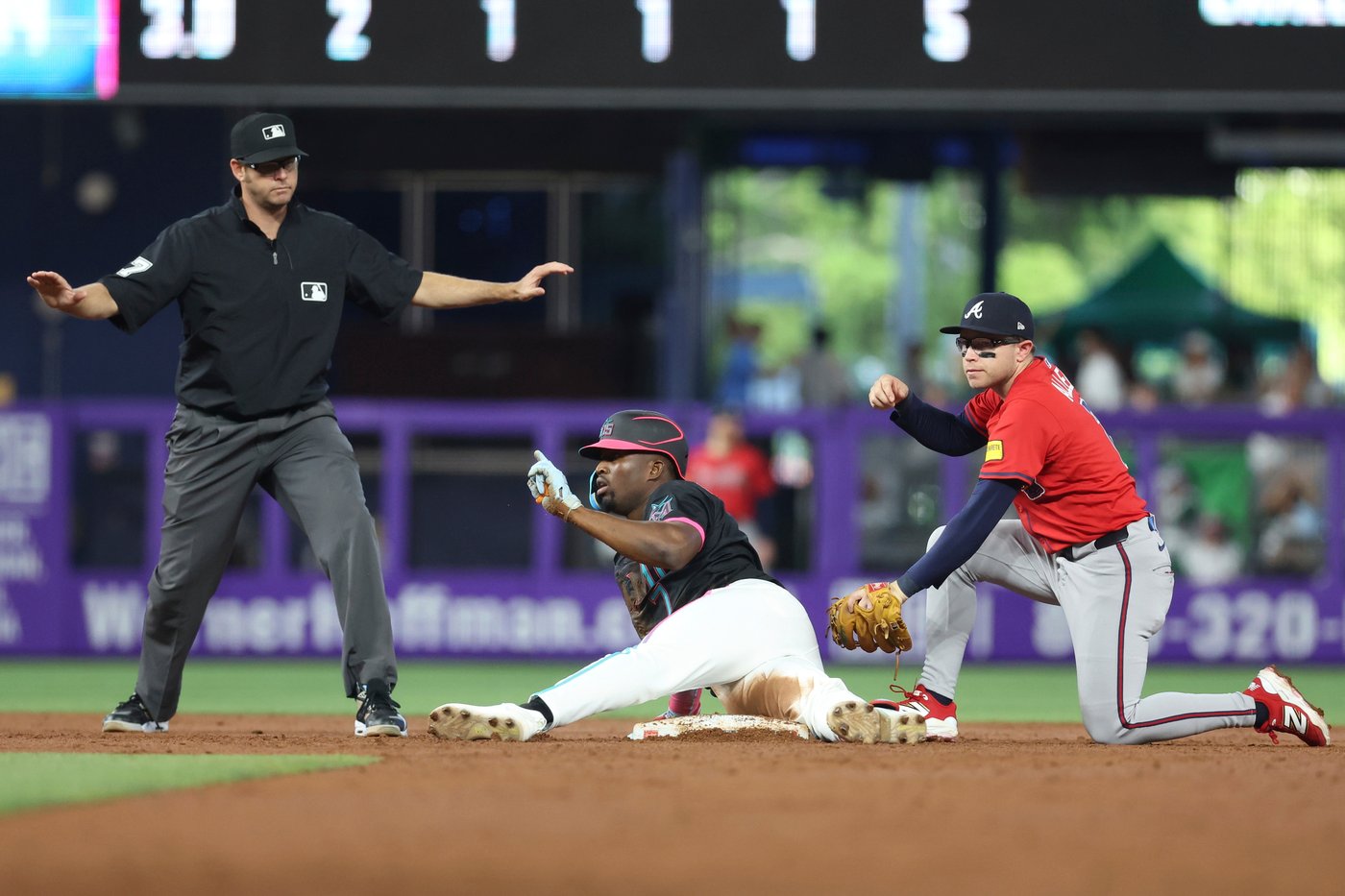 Acuña reaches base 4 times and Braves beat Marlins 7-0 | iNFOnews.ca Acuña reaches base 4 times and Braves beat Marlins 7-0 | iNFOnews.ca