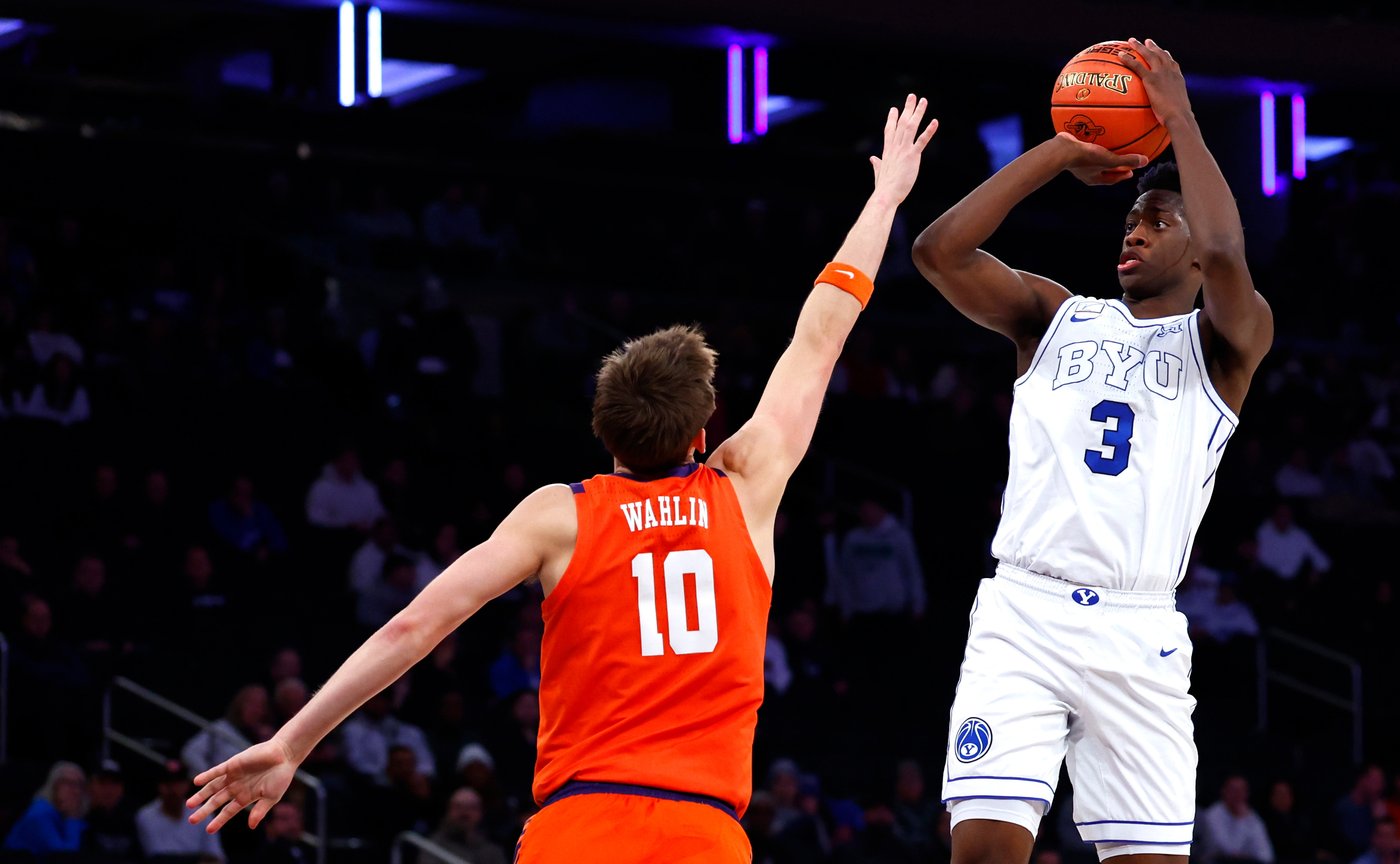 Wright hits winning 3 at buzzer and Dybantsa scores 28 as No. 10 BYU rallies past Clemson 67-64 | iNFOnews.ca
