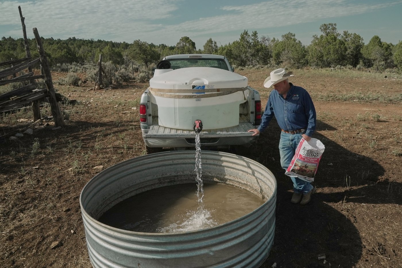 Water hauling is the new chore no rancher asked for | iNFOnews.ca Water hauling is the new chore no rancher asked for | iNFOnews.ca